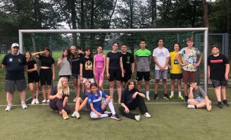 Im Rahmen des Sprach- und Bewegungscamps konnten Schülerinnen und Schüler durch diverse Sportarten ihre Deutschkenntnisse verbessern. (Foto: Stadt Hagen)
