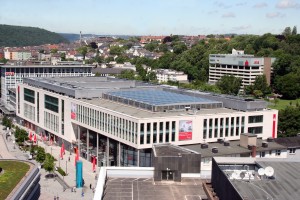 Im Sparkassen-Karree findet das Hagener Gesundeheitsforum am 21. September unter dem Motto „Prävention und Rehabilitation von Lungenerkrankungen“ statt. (Foto: Thomas Bleicher/Stadt Hagen)