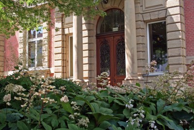 Der Kaffeeklatsch findet in der Villa Post statt. (Foto: Michael Kaub)
