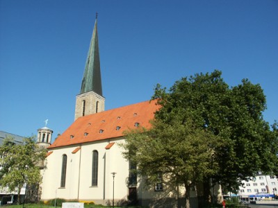 Die zentral gelegene Johanniskirche am Marktplatz Springe. (Foto: Karsten-Thilo Raab/Stadt Hagen)