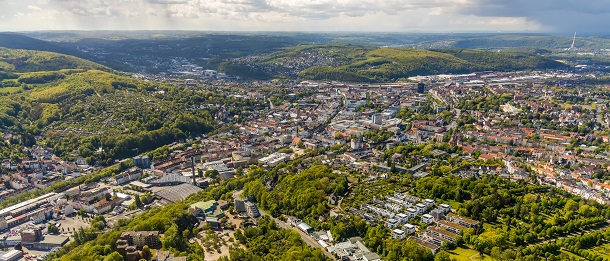 Hagen aus der Vogelperspektive. (Foto: Hans Blossey)