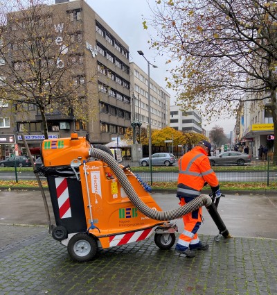 Der HEB reinigt verschiedene Bereiche im Stadtgebiet. (Foto: HEB)