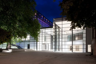 Das Museumsquartier Hagen am Abend. Foto: W Hannappel Das Museumsquartier Hagen am Abend. Foto: W Hannappel