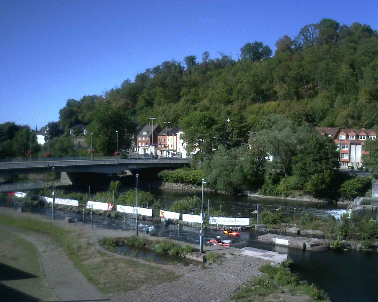 Webcam der Kanustrecke